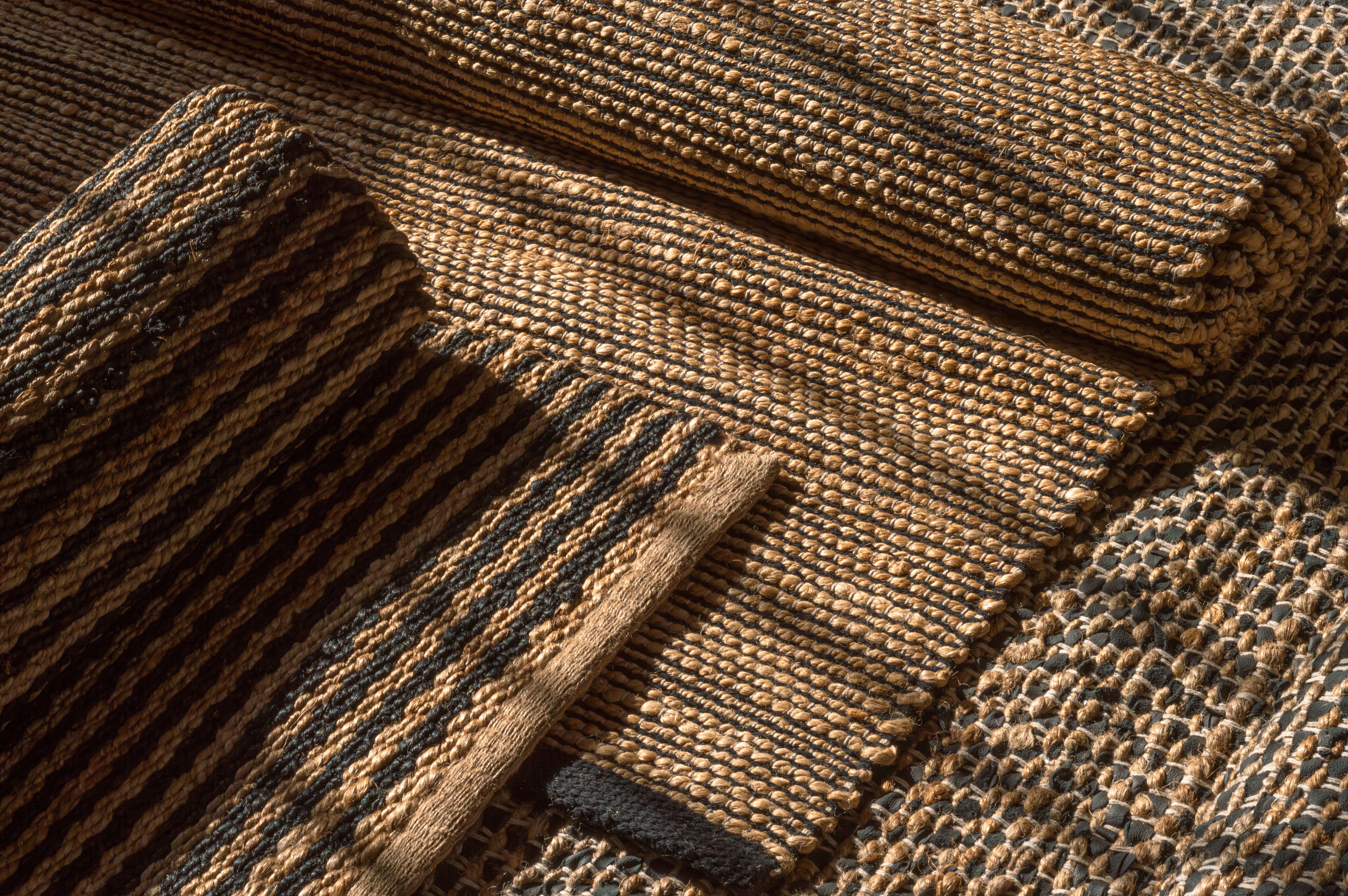 Tapete Jute Havana Natural Charcoal